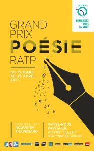 Grand Prix Poésie RATP 2017