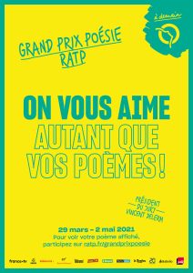 Grand Prix Poésie RATP 2021